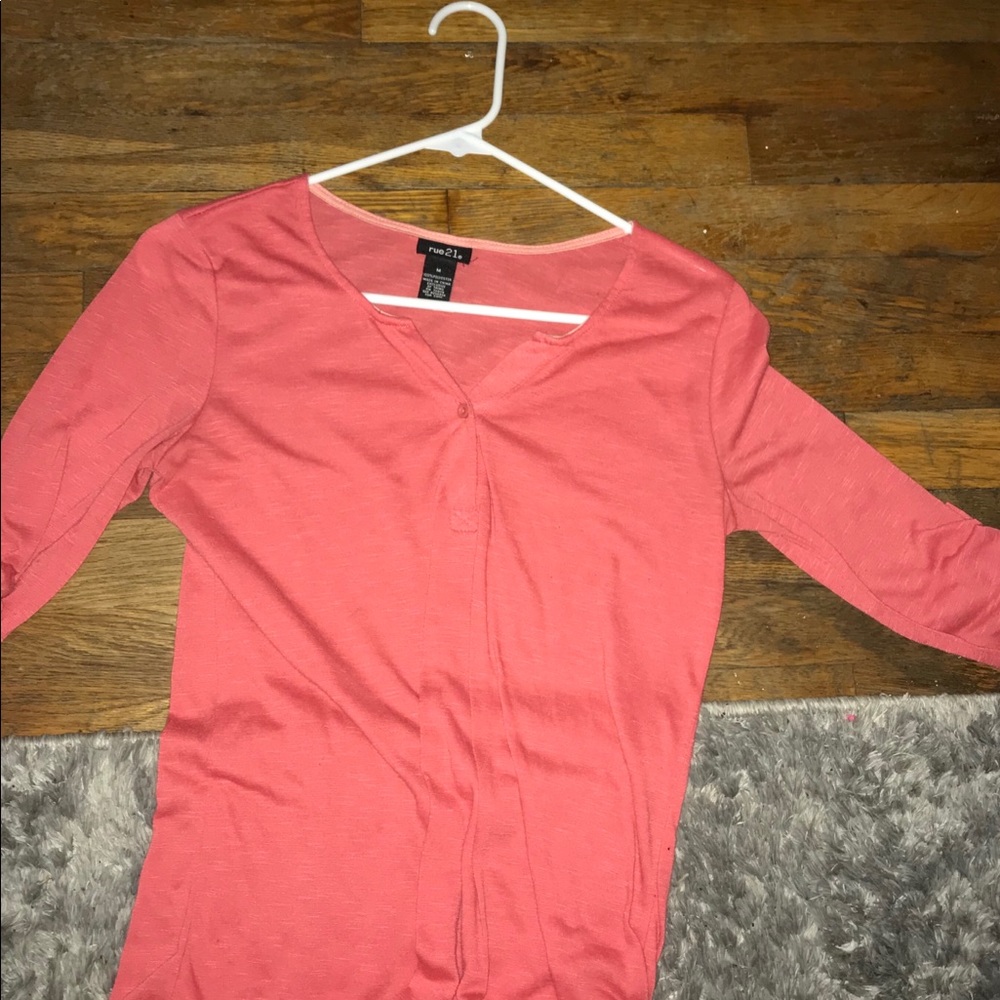 Pink dress shirt